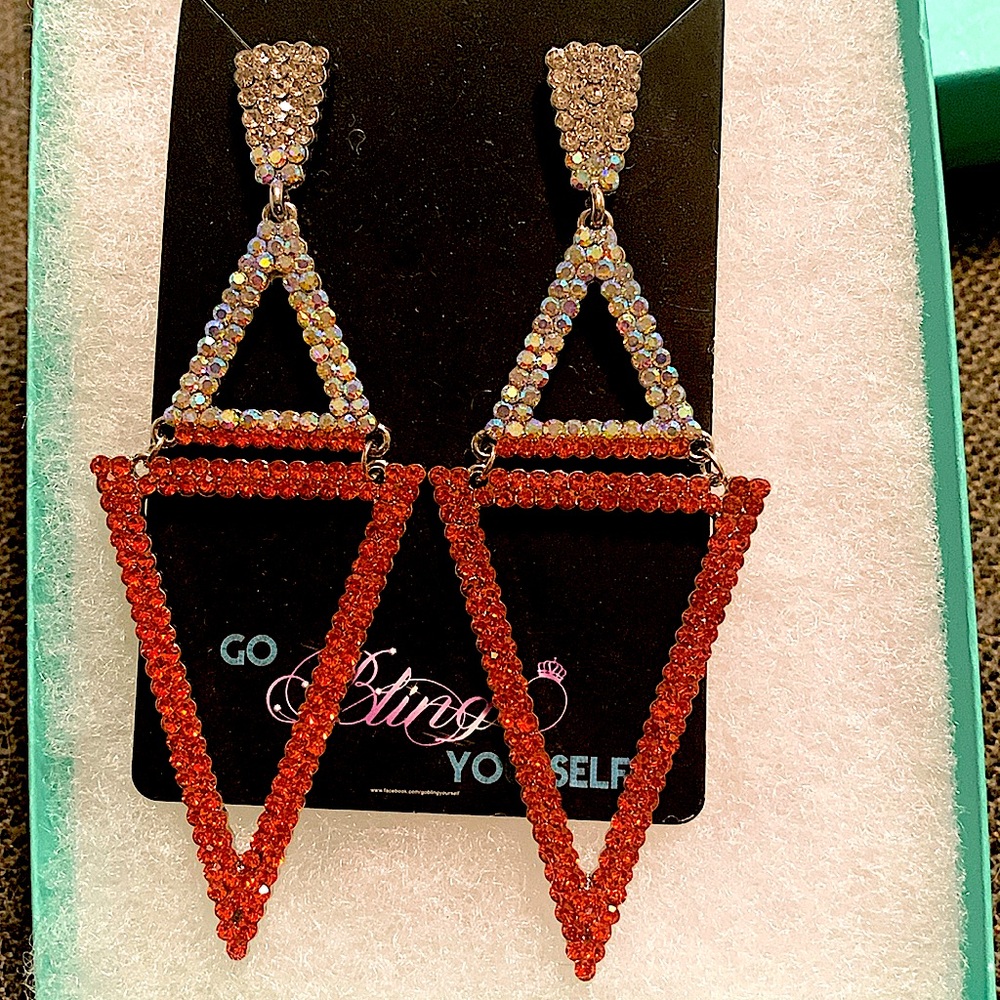 Brand New! Pageant/Prom Earrings
